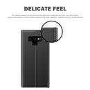 For Galaxy Note 9 Side Display Magnetic Horizontal Flip Plain Texture Cloth + PC Case with Holder & Sleep / Wake-up Function (Pink)