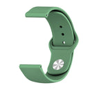 22mm For Huawei Watch GT2e GT2 46mm Monochrome Silicone Reverse Buckle Strap(Army Green)