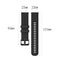 22mm For Huawei Watch GT2e GT2 46mm Silicone Watch Band(Black)