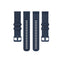 22mm For Huawei Watch GT2e GT2 46mm Silicone Watch Band(Navy Blue)