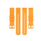 22mm For Huawei Watch GT2e GT2 46mm Silicone Watch Band(Orange)