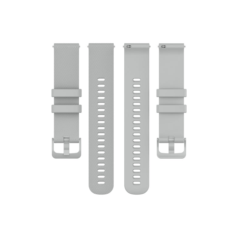 22mm For Huawei Watch GT2e GT2 46mm Silicone Watch Band(Gray)