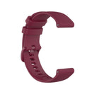 22mm For Huawei Watch GT2e GT2 46mm Silicone Watch Band(Wine Red)