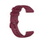 22mm For Huawei Watch GT2e GT2 46mm Silicone Watch Band(Wine Red)