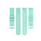 22mm For Huawei Watch GT2e GT2 46mm Silicone Watch Band(Teal Green)