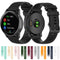 22mm For Huawei Watch GT2e GT2 46mm Silicone Watch Band(Navy Blue)