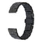 22mm For Huawei Watch GT2e GT2 46mm Seven Stainless Steel Watch Band(Black)