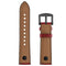 22mm For Huawei Watch GT2e / GT2 46mm Leather Watch Band(Dark red)