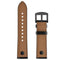 22mm For Huawei Watch GT2e / GT2 46mm Leather Watch Band(Black)