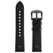22mm For Huawei Watch GT2e / GT2 46mm Leather Watch Band(Black)