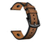22mm For Huawei Watch GT2e / GT2 46mm Leather Watch Band(Red brown crazy horse)