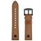 22mm For Huawei Watch GT2e / GT2 46mm Leather Watch Band(brown)