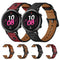 22mm For Huawei Watch GT2e / GT2 46mm Leather Watch Band(Dark red)