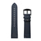22mm For Huawei Watch GT2e / GT2 46mm Plum Blossom Hole Leather Watch Band(Blue)