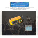 A2000 Portable Projector 800 Lumen LCD Home Theater Video Projector, Support 1080P, US Plug (White)