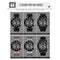 SKMEI 1538 Multi-Function Time Large Dial Steel Belt Men Casual Sports Electronic Watch(Rose Gold-Silicone Belt)