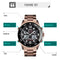 SKMEI 1538 Multi-Function Time Large Dial Steel Belt Men Casual Sports Electronic Watch(Silver-Silicone Belt)