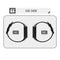 SKMEI 1541 Fashion Led Watch Square Couple Model Waterproof Electronic Watch Silicone Watch(Blue)