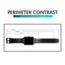 SKMEI 1541 Fashion Led Watch Square Couple Model Waterproof Electronic Watch Silicone Watch(Black)