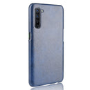 For OPPO Find X2 Lite Shockproof Litchi Texture PC + PU Case(Blue)