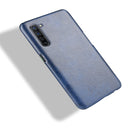 For OPPO Find X2 Lite Shockproof Litchi Texture PC + PU Case(Blue)