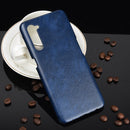 For OPPO Find X2 Lite Shockproof Litchi Texture PC + PU Case(Blue)