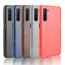 For OPPO Find X2 Lite Shockproof Litchi Texture PC + PU Case(Blue)