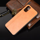 For Oppo A92/A72/A52 Shockproof Sewing Cow Pattern Skin PC + PU + TPU Case(Orange)