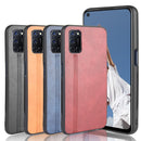 For Oppo A92/A72/A52 Shockproof Sewing Cow Pattern Skin PC + PU + TPU Case(Orange)