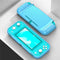 Brushed Texture Carbon Fiber TPU Case For Nintendo Switch Lite(Blue)