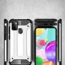 For Galaxy A21s Magic Armor TPU + PC Combination Case(Navy Blue)
