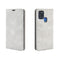 For Galaxy A21s Retro-skin Business Magnetic Suction Leather Case with Holder & Card Slots & Wallet(Grey)