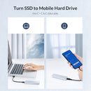 ORICO M2PJ NVME M.2 SSD Enclosure(Silver)