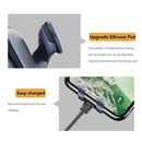 ENKAY ENK-CM103 Auto Gravity Car Mount Rotation Car Air Vent Mount Phone Holder Aluminum Alloy Mini Edition(Black)
