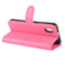 For alcatel 1B (2020) Litchi Texture Horizontal Flip Protective Case with Holder & Card Slots & Wallet(Rose red)