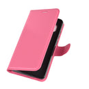 For alcatel 1B (2020) Litchi Texture Horizontal Flip Protective Case with Holder & Card Slots & Wallet(Rose red)