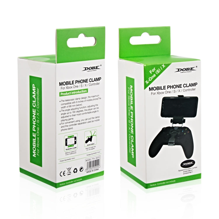 DOBE Adjustable Smart Mobile Phone Clamp Holder For Xbox ONE/S/X Controller Game Accessories
