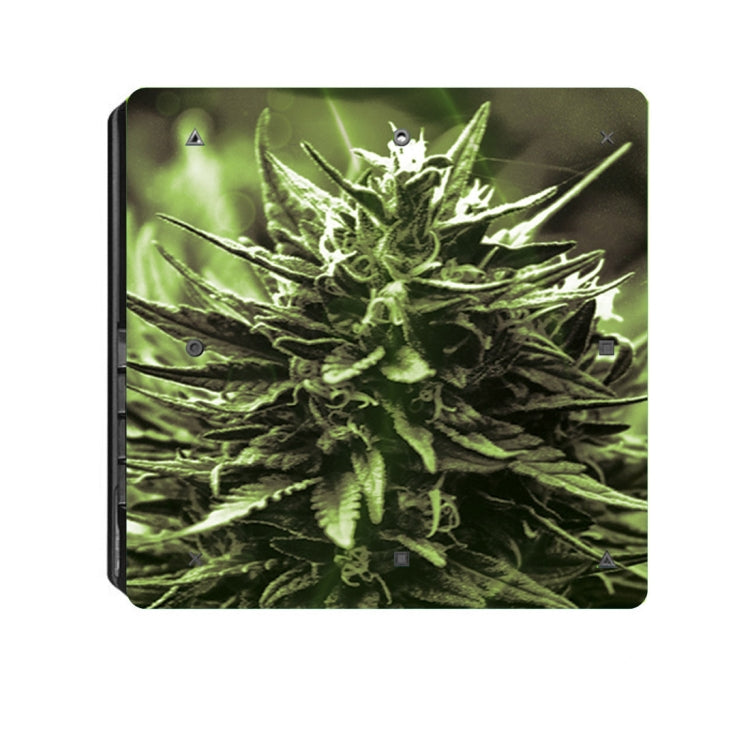 BY060004 Stylish Plant Stickers Protective Film For PS4 Slim