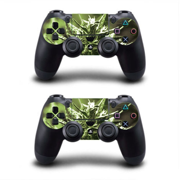 BY060004 Stylish Plant Stickers Protective Film For PS4 Slim