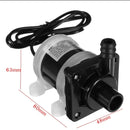 DC 12V Solar Powered Water Pump Motor 700L/H Brushless Magnetic Submersible Water Pumps