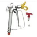 3600PSI High Pressure Yellow Airless Paint Spray Gun With Red Spray Tip