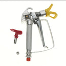 3600PSI High Pressure Yellow Airless Paint Spray Gun With Red Spray Tip