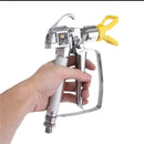 3600PSI High Pressure Yellow Airless Paint Spray Gun With Red Spray Tip