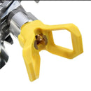 3600PSI High Pressure Yellow Airless Paint Spray Gun With Red Spray Tip