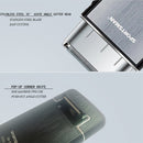 SPORTSMAN Multi-function Mini Shaver USB Rechargeable Razor(Silver)