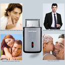 SPORTSMAN Multi-function Mini Shaver USB Rechargeable Razor(Silver)