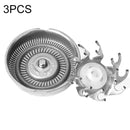 3 PCS For Flyco FR8 / FS373 / 339 / 372 / 360 Electric Razor Shaver Replace Blade Cutter Head(Silver)