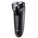 POREE PS190 USB Rechargeable Rotating Three Cutter Head Electric Shaver Razor(Black)