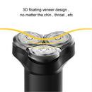 Original Xiaomi Mijia S300 3D Floating Veneer Double Head Cutter Electric Shaver(Black)