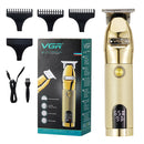 VGR V-275 8W USB Professional Hair Clipper with LED Digital Display (Black)